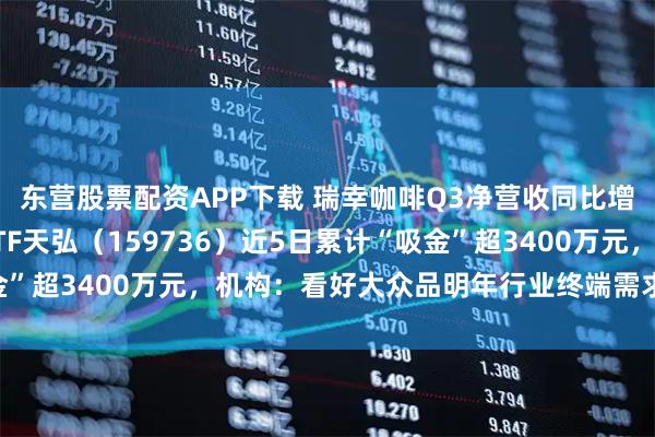 东营股票配资APP下载 瑞幸咖啡Q3净营收同比增长50%,食品饮料ETF天弘(159736)近5日累计“吸金”超3400万元,机构:看好大众品明年行业终端需求量同比企稳